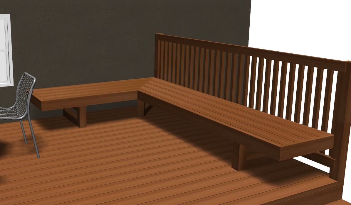 Deck Bench