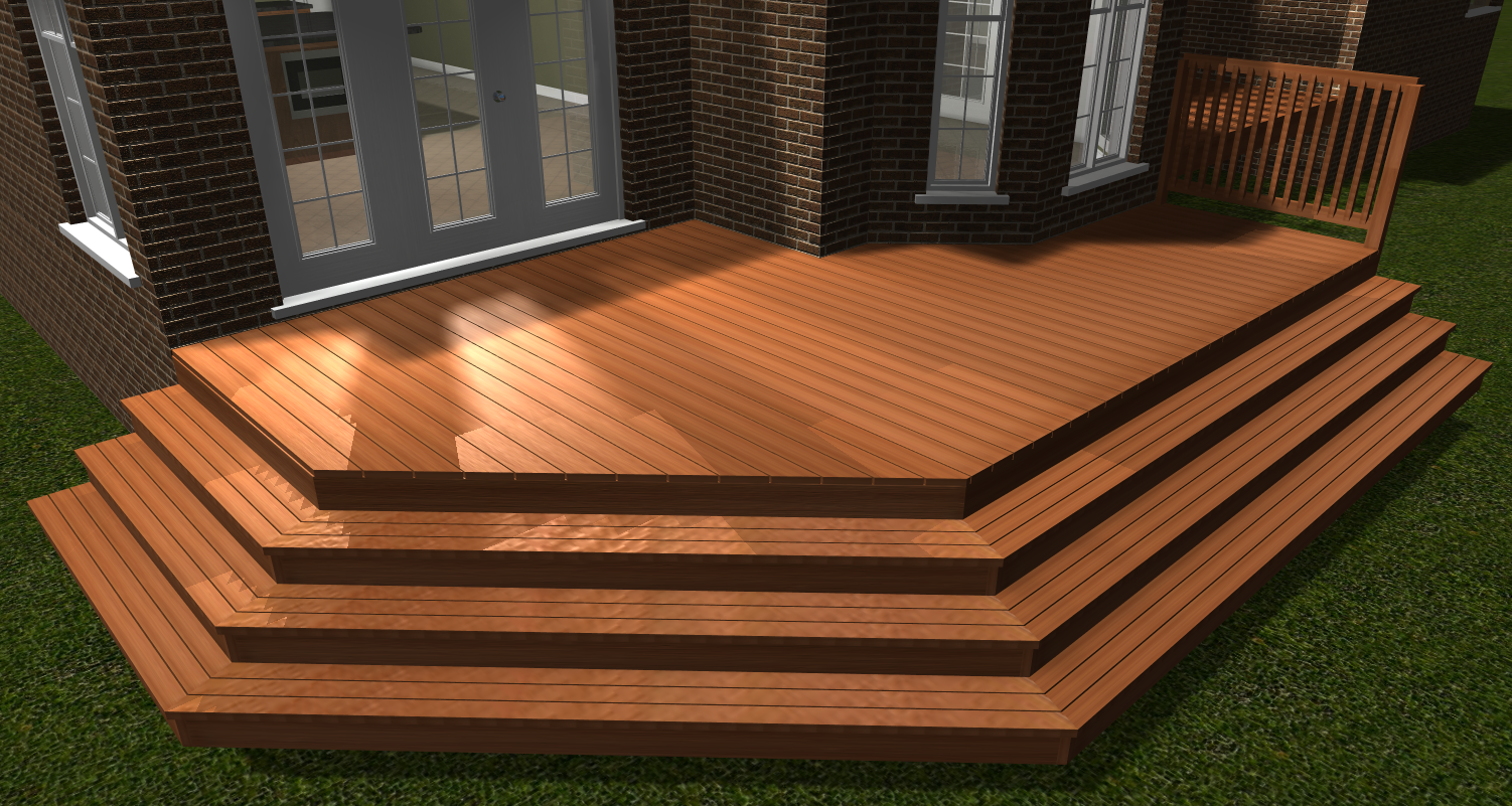 Wrap around Deck