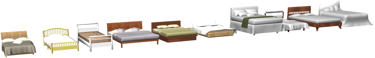 Symbols: Beds Symbols: Beds