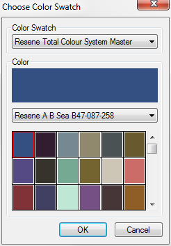 Resene Paint added to Color Swatch