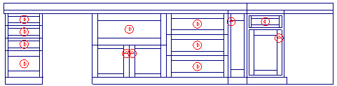 Elevate Cabinet with Backsplash