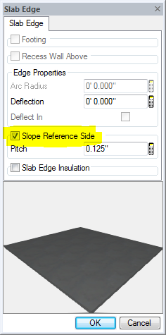 Sloped Garage Slab