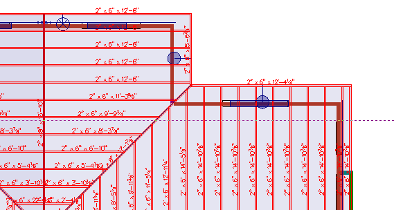 Roof, Floor, Ceiling Framing Labels