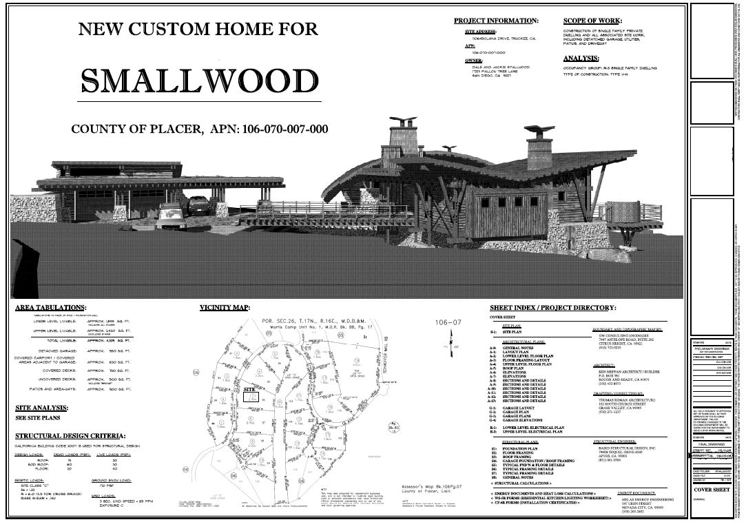 Smallwood Architectural Plans PDF