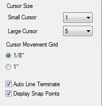 Cursor Movement Grid