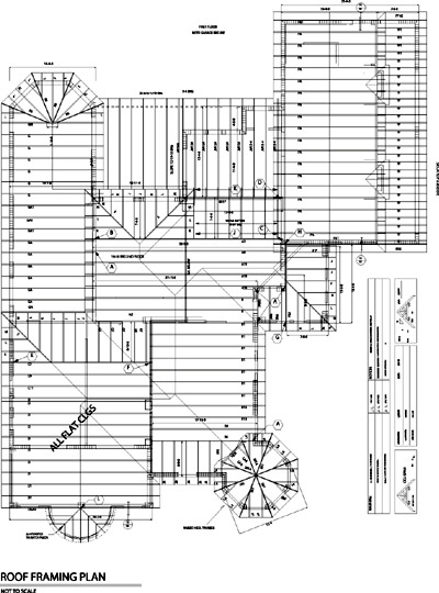 Ceiling Joist Framing  Plan www Gradschoolfairs com