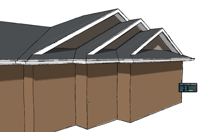 SoftPlan Home Design Software - Dutch Gable Roof Improved